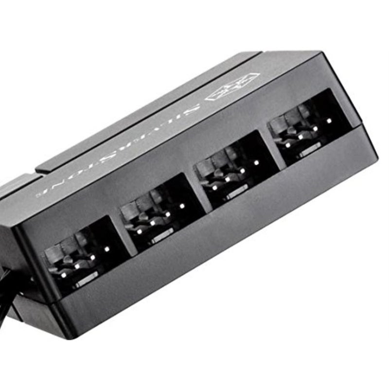 SilverStone PWM Fan Hub System Cables, Black (CPF04) - Image 2